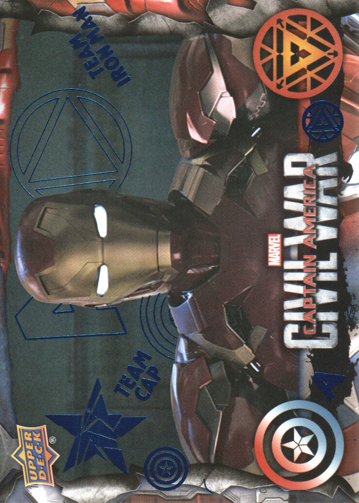2016 Captain America Civil War Trading Cards Blue Foil: Pick From List - Bild 70 von 71
