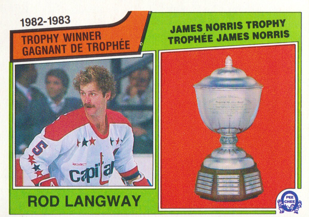 1983-84 O-Pee-Chee #207 Rod Langway Norris