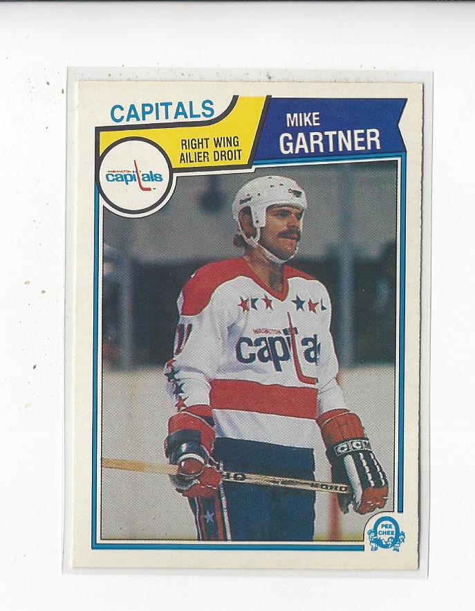 1983-84 O-Pee-Chee #369 Mike Gartner