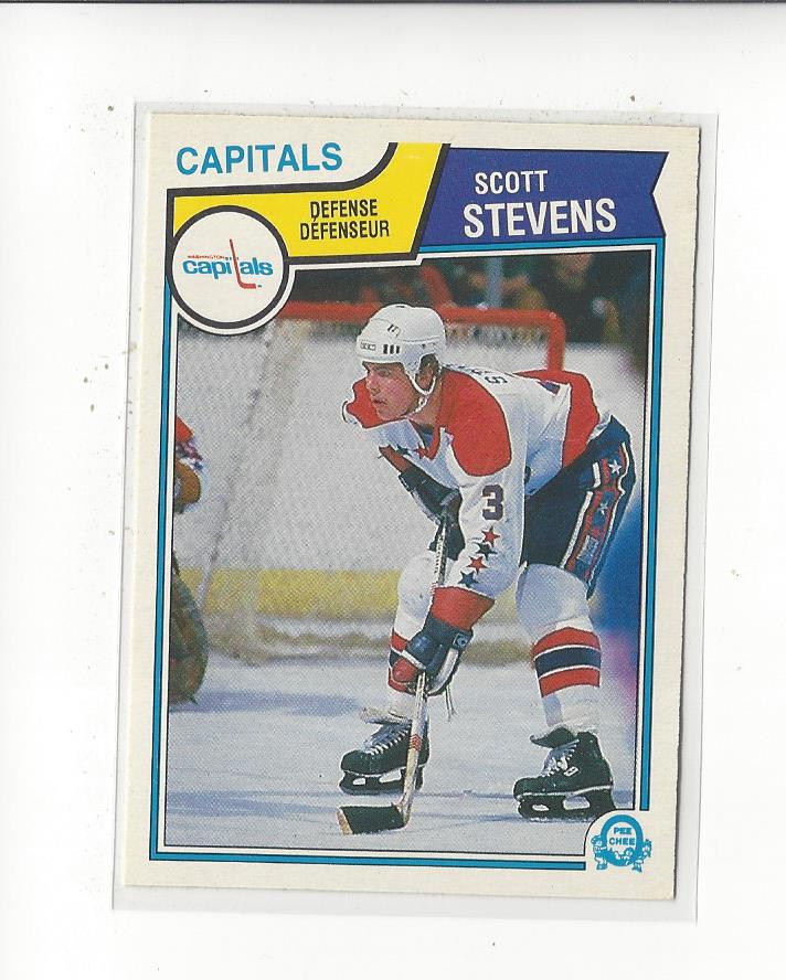 1983-84 O-Pee-Chee #376 Scott Stevens RC