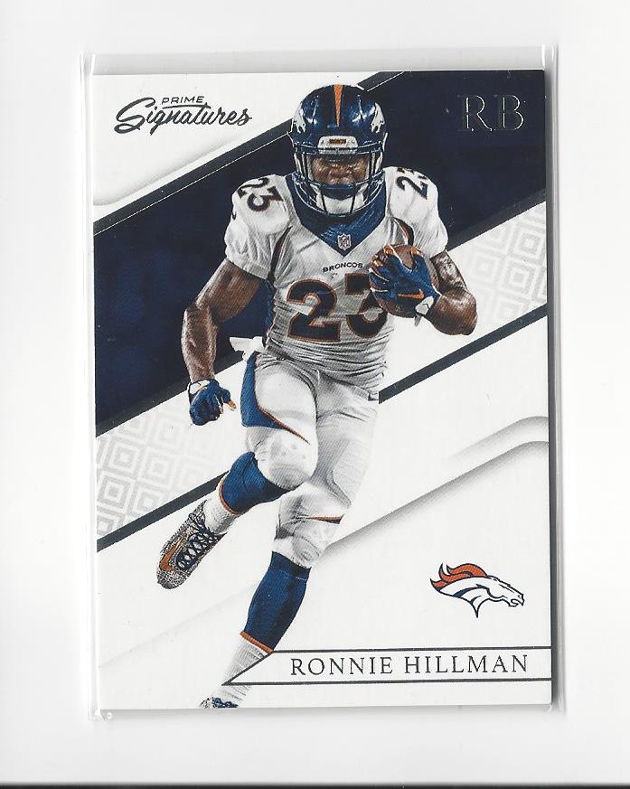 2016 Prime Signatures #35 Ronnie Hillman