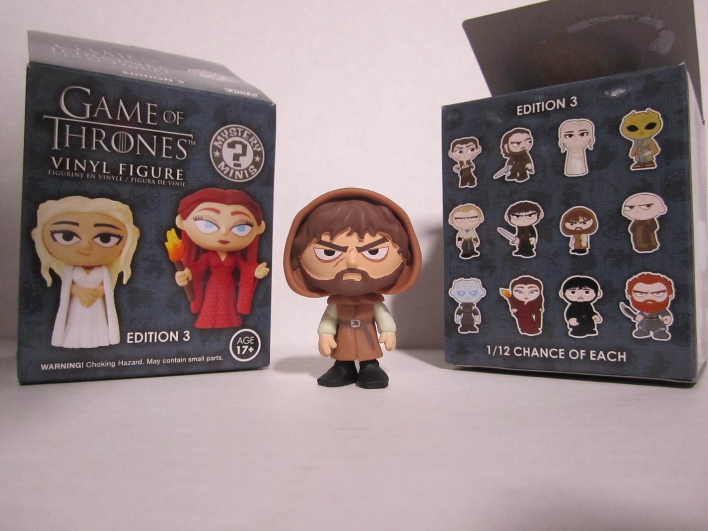 2016 Funko Mystery Minis Game of Thrones Series 3 #NNO Tyrion Lannister (hooded)