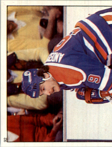 1983-84 Topps Stickers #92 Glenn Anderson