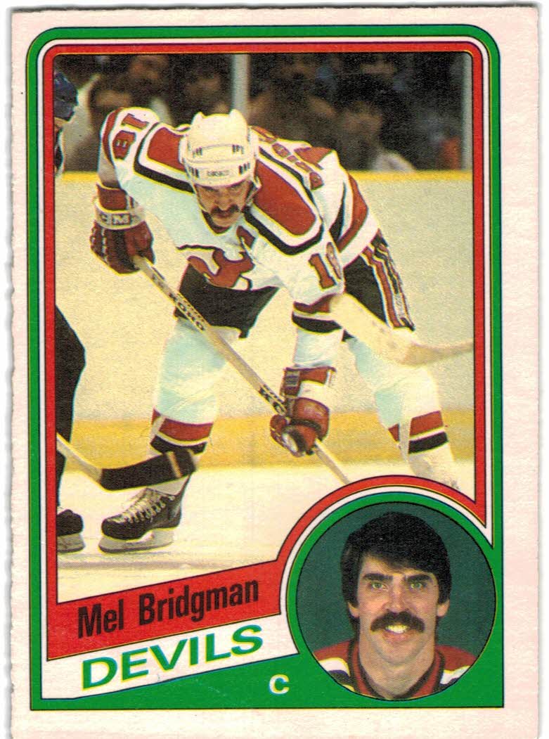 1984-85 O-Pee-Chee #109 Mel Bridgman