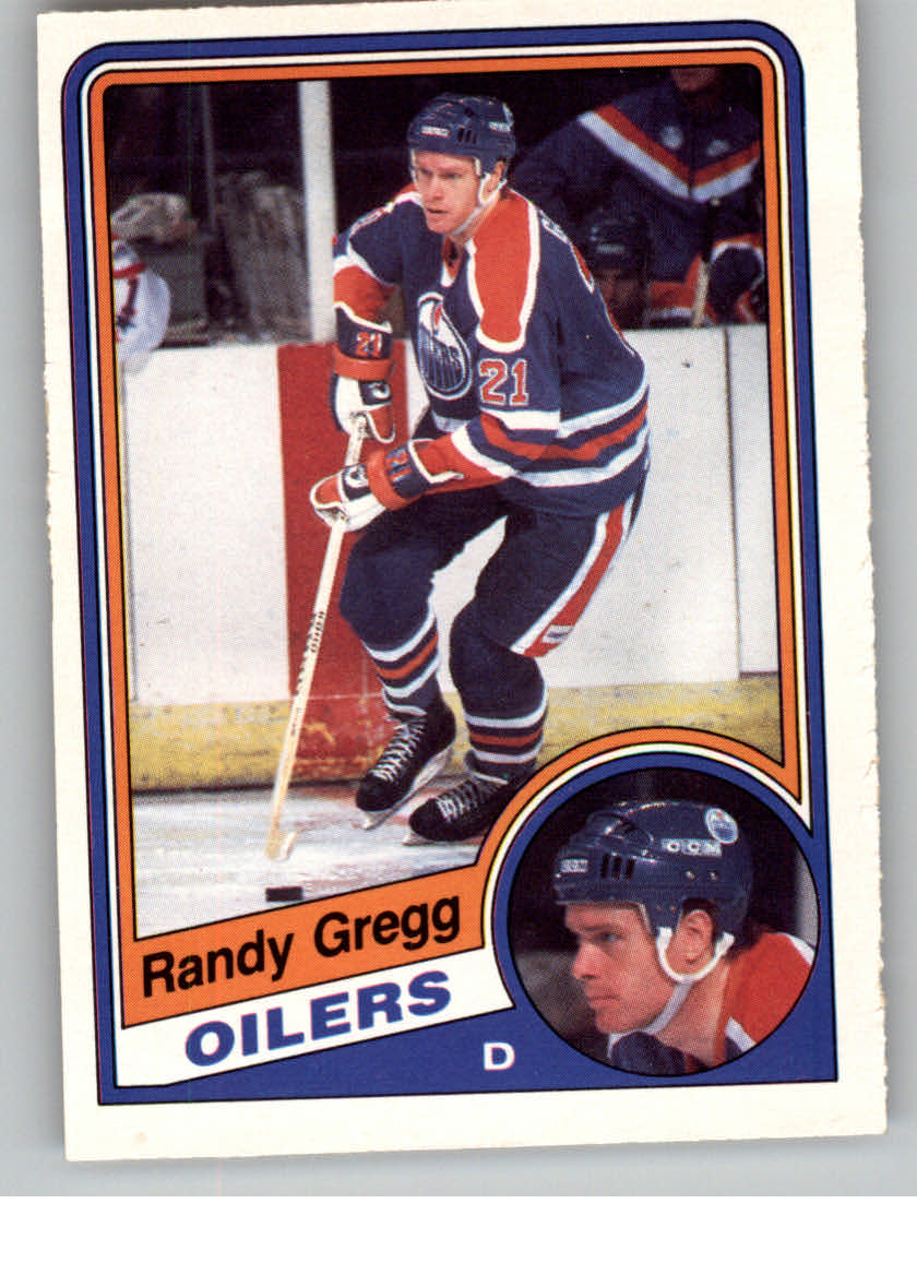 1984-85 O-Pee-Chee #242 Randy Gregg