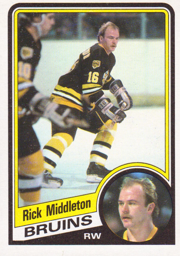 1984-85 Topps #8 Rick Middleton