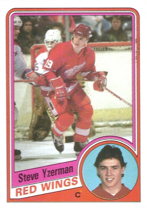 1984-85 Topps #49 Steve Yzerman RC