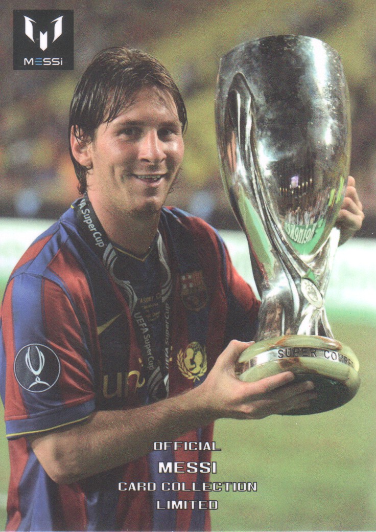 2013 Icons Official Messi Collection Limited Trading Cards #R19 Lionel
