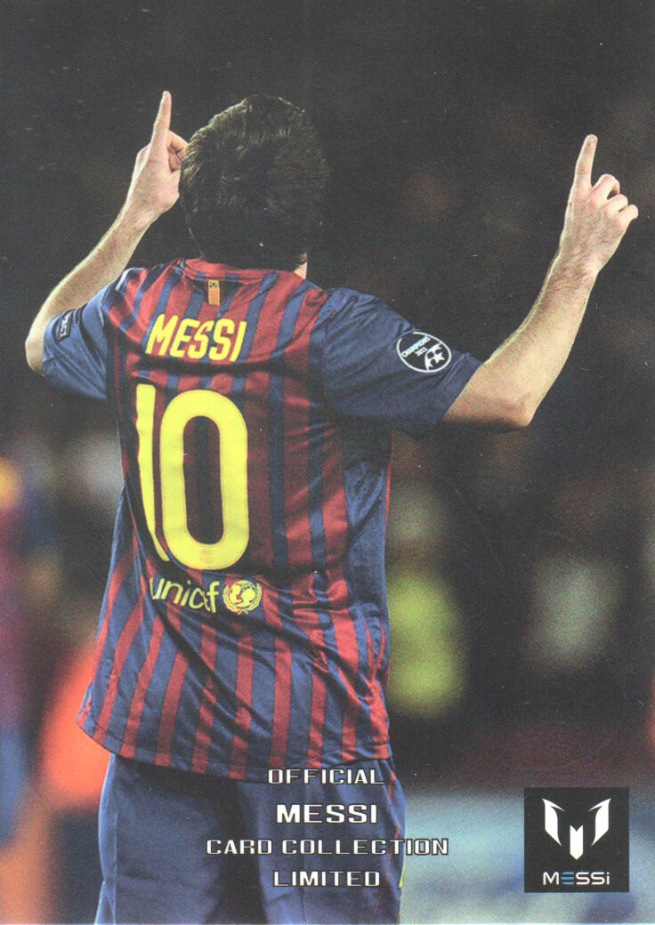 2013 Icons Official Messi Collection Limited Trading Cards #R35 Lionel