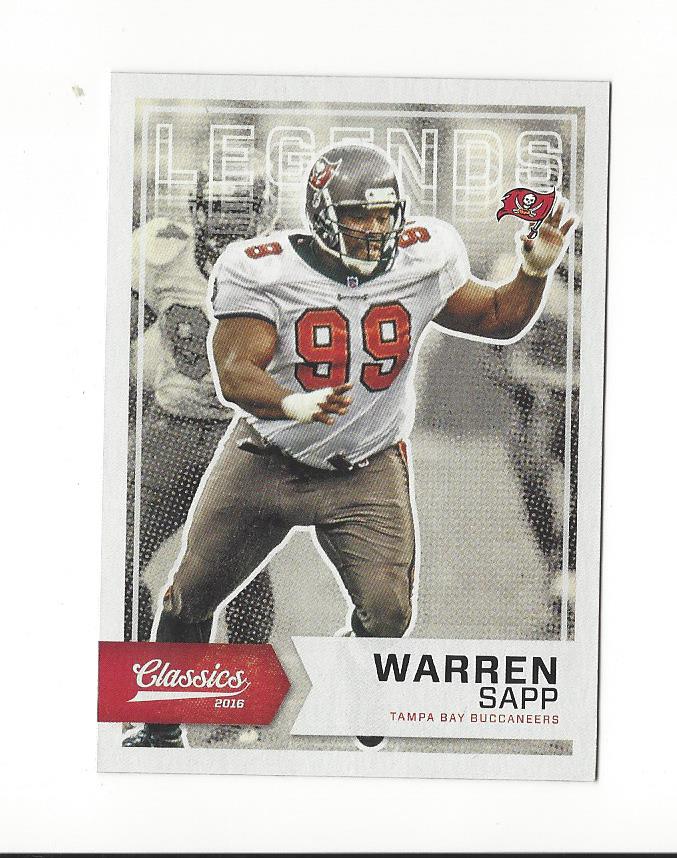 2016 Classics #175 Warren Sapp