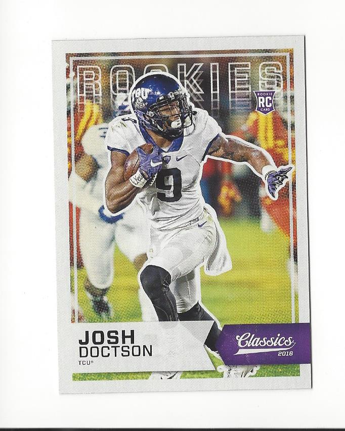 2016 Classics #225A Josh Doctson RC