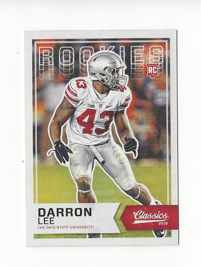 2016 Classics #240 Darron Lee RC