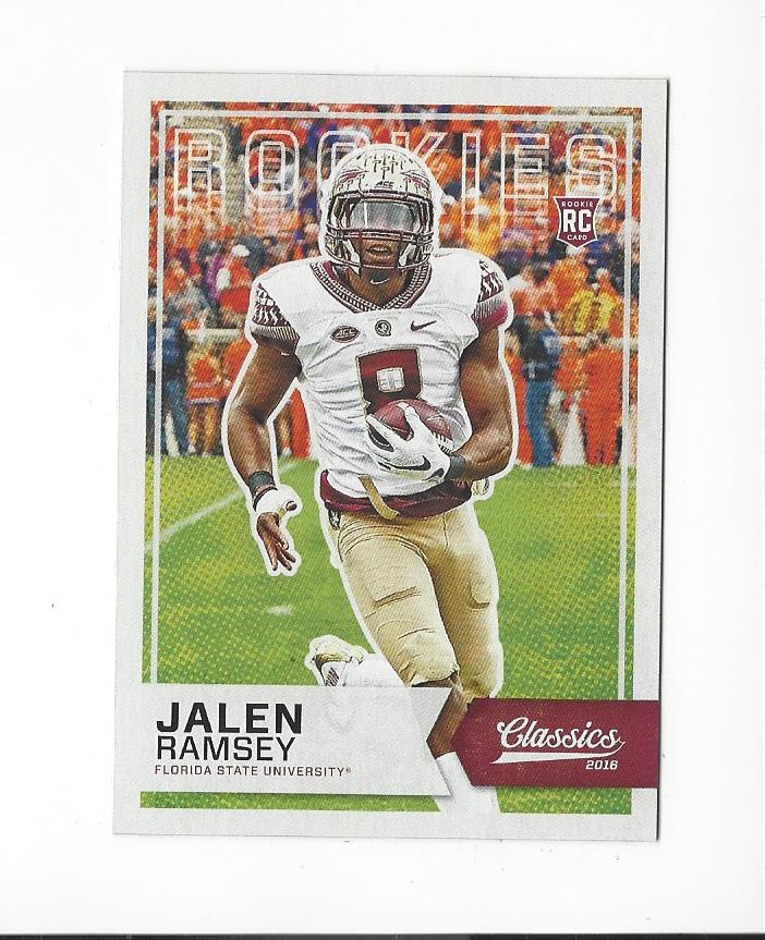 2016 Classics #252A Jalen Ramsey RC