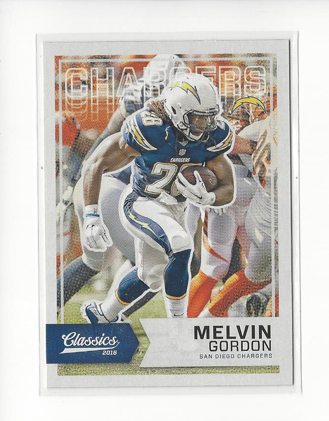 2016 Classics Red Back #21 Melvin Gordon