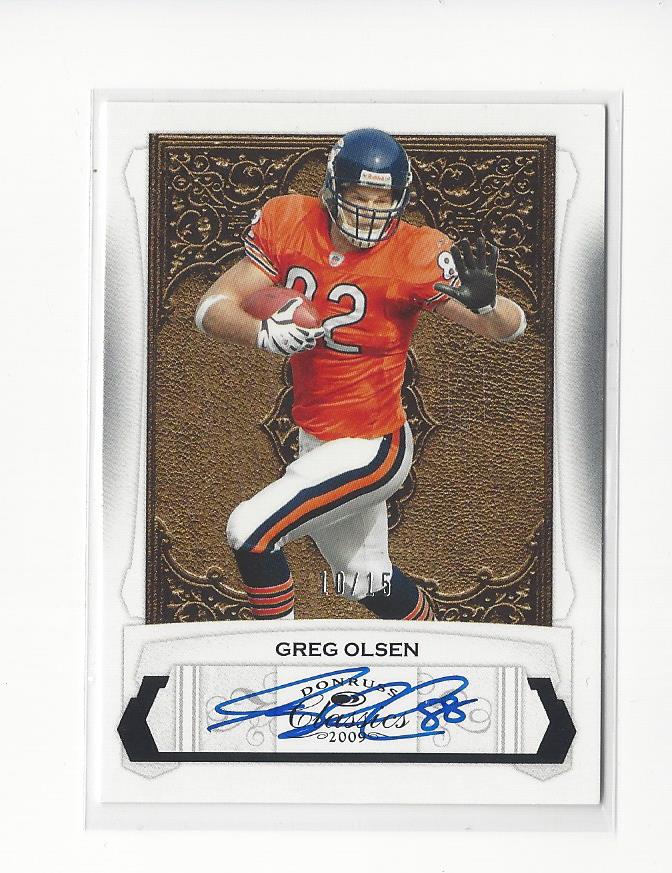 2016 Classics Buybacks Autographs #90 Greg Olsen/15