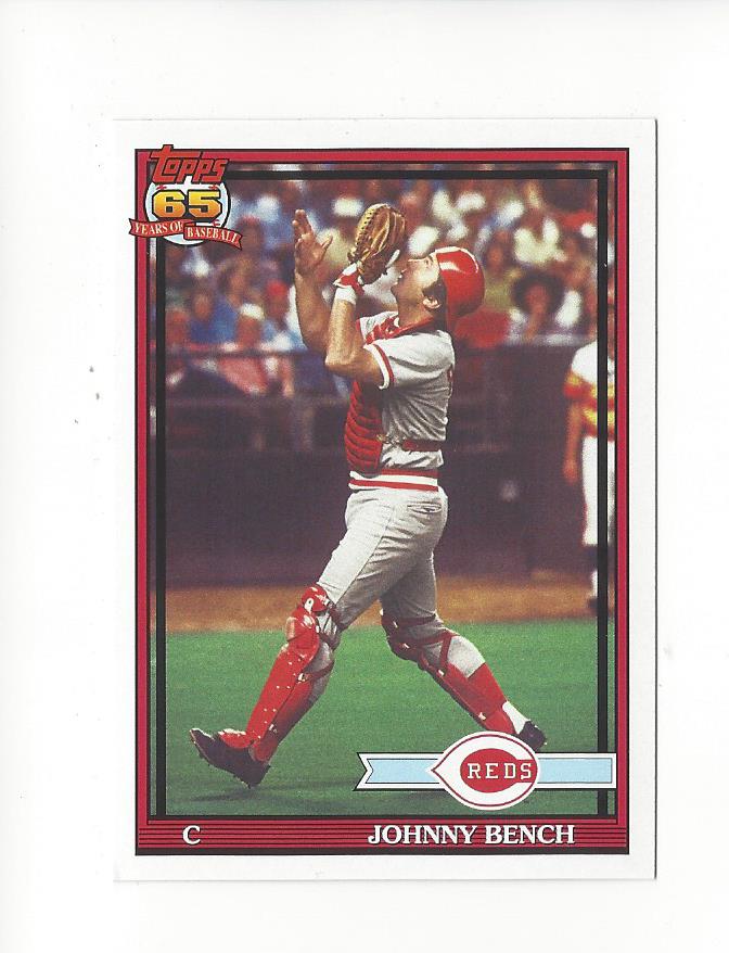 Johnny Bench cards (1988-2023) Reds - You Choose