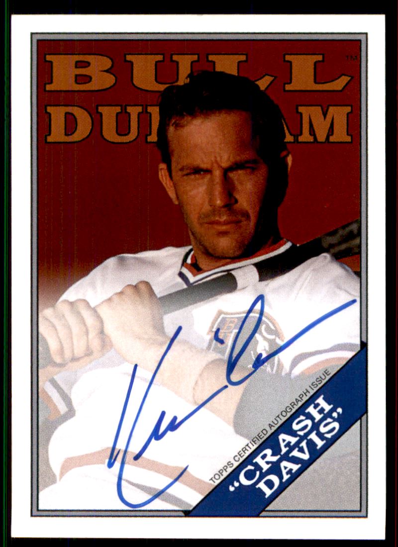 Kevin Costner & Susan Sarandon Signed Autographed Bull Durham