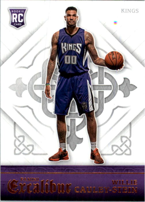 2015-16 Panini Excalibur Basketball Card #183 Willie Cauley-Stein Rookie Card. rookie card picture
