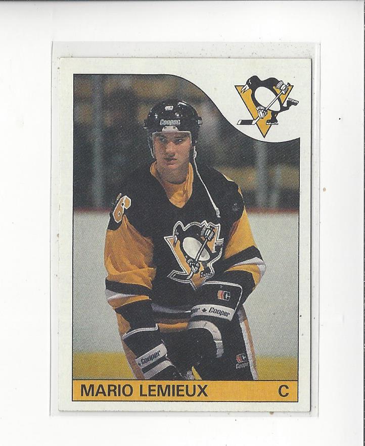 1985-86 Topps #9 Mario Lemieux RC