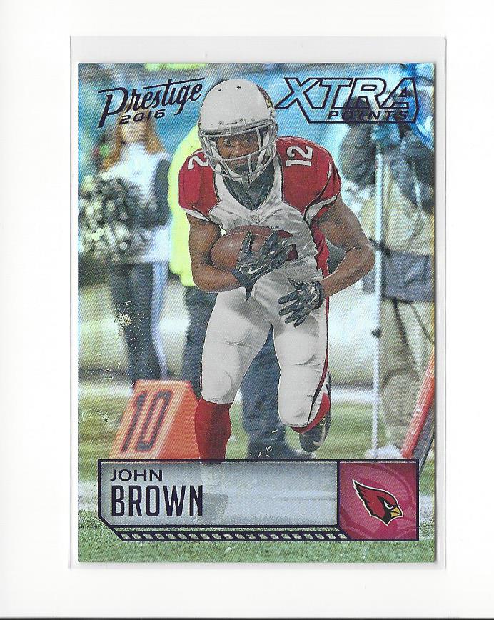 2016 Prestige Xtra Points Purple #4 John Brown