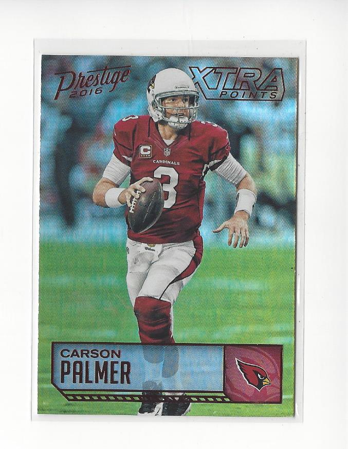 2016 Prestige Xtra Points Red #1 Carson Palmer
