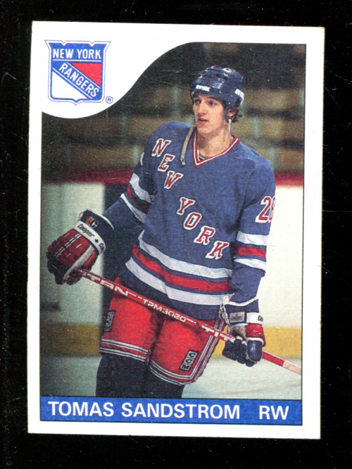 1985-86 Topps #123 Tomas Sandstrom RC