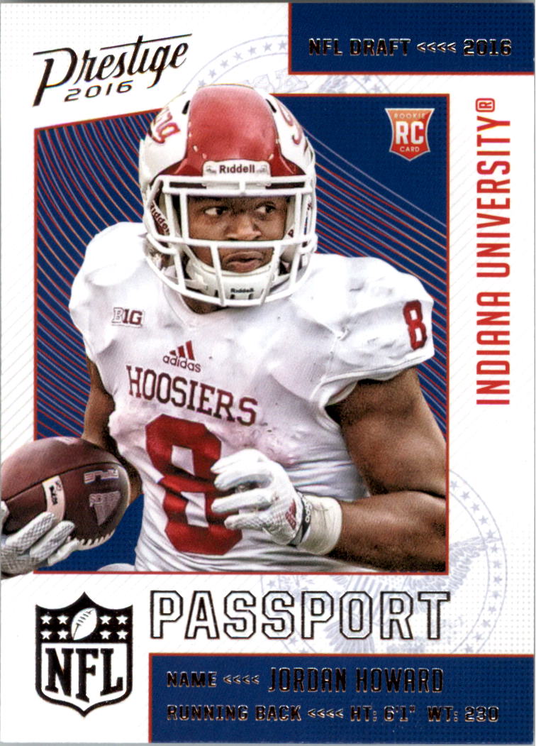 2016 Prestige NFL Passport #7 Jordan Howard