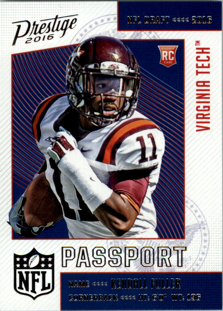 2016 Prestige NFL Passport #19 Kendall Fuller