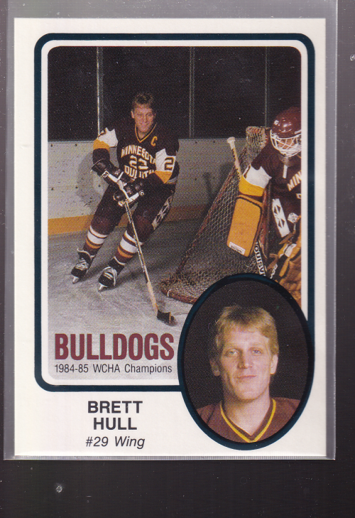 1985-86 Minnesota-Duluth Bulldogs #28 Brett Hull