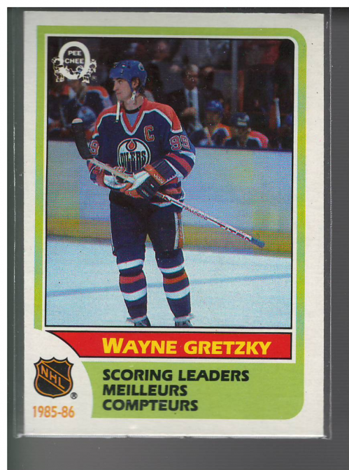 1986-87 O-Pee-Chee #260 Wayne Gretzky LL