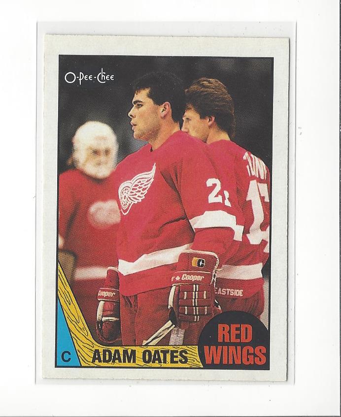 1987-88 O-Pee-Chee #123 Adam Oates RC