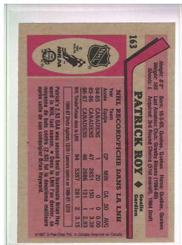 1987-88 O Pee Chee Hk Karten 151-264 + Rookies A3213 - You Pick - 15 + Gratis - Bild 229 von 229