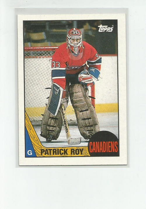 1987-88 Topps #163 Patrick Roy