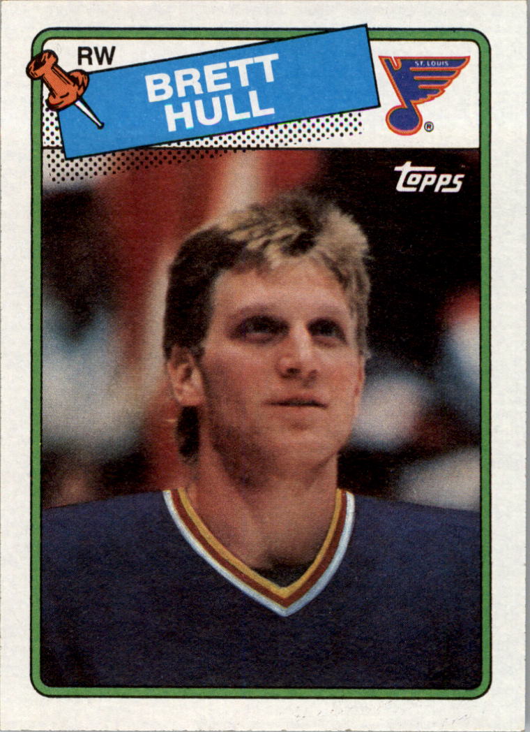 1988-89 Topps #66 Brett Hull DP RC