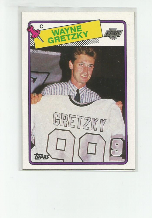 1988-89 Topps #120 Wayne Gretzky Sweater