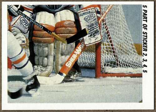 1988-89 O-Pee-Chee Stickers #5 Oilers/Bruins Action