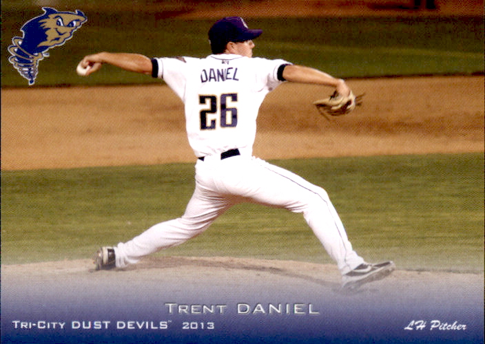 2013 Tri-City Dust Devils Grandstand #3 Trent Daniel