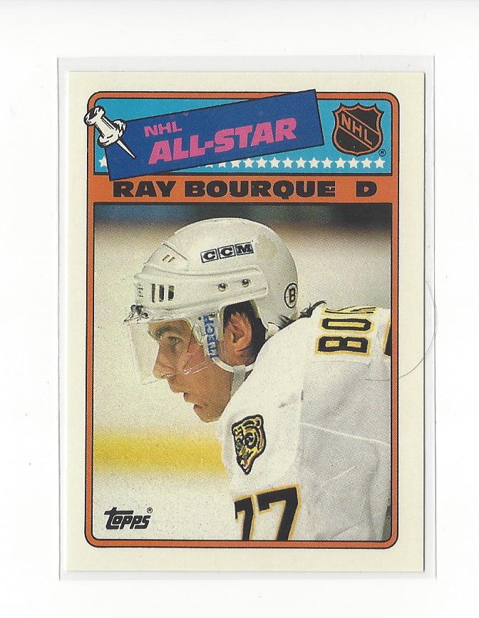 1988-89 Topps Sticker Inserts #5 Ray Bourque