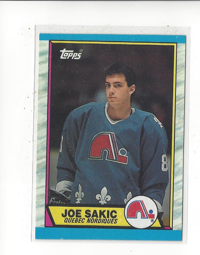 1989-90 Topps #113 Joe Sakic RC