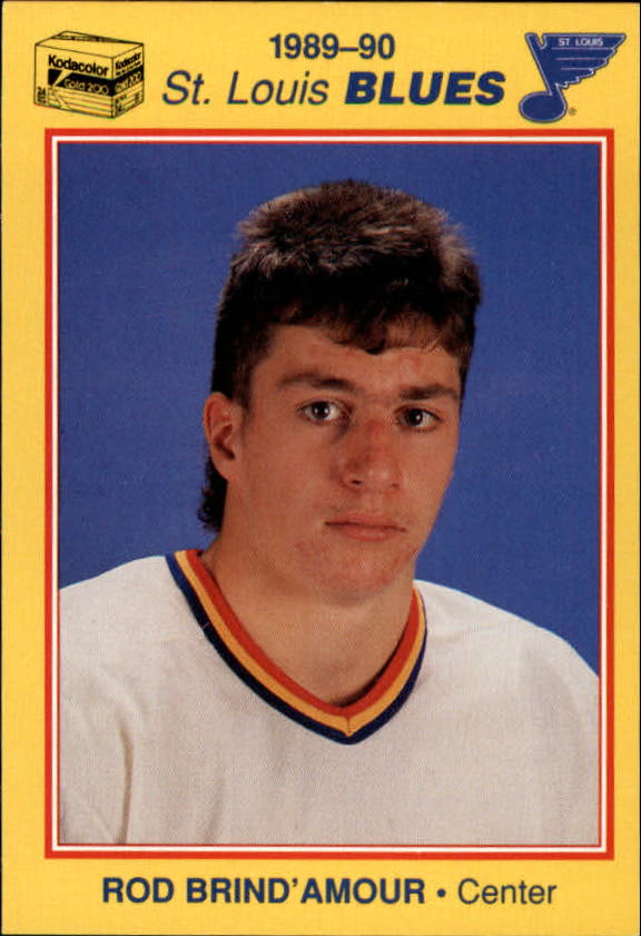 Upper Deck '90-'91 Rod Brind’Amour RC Rookie Card # 36 St. Louis Blues- NHL