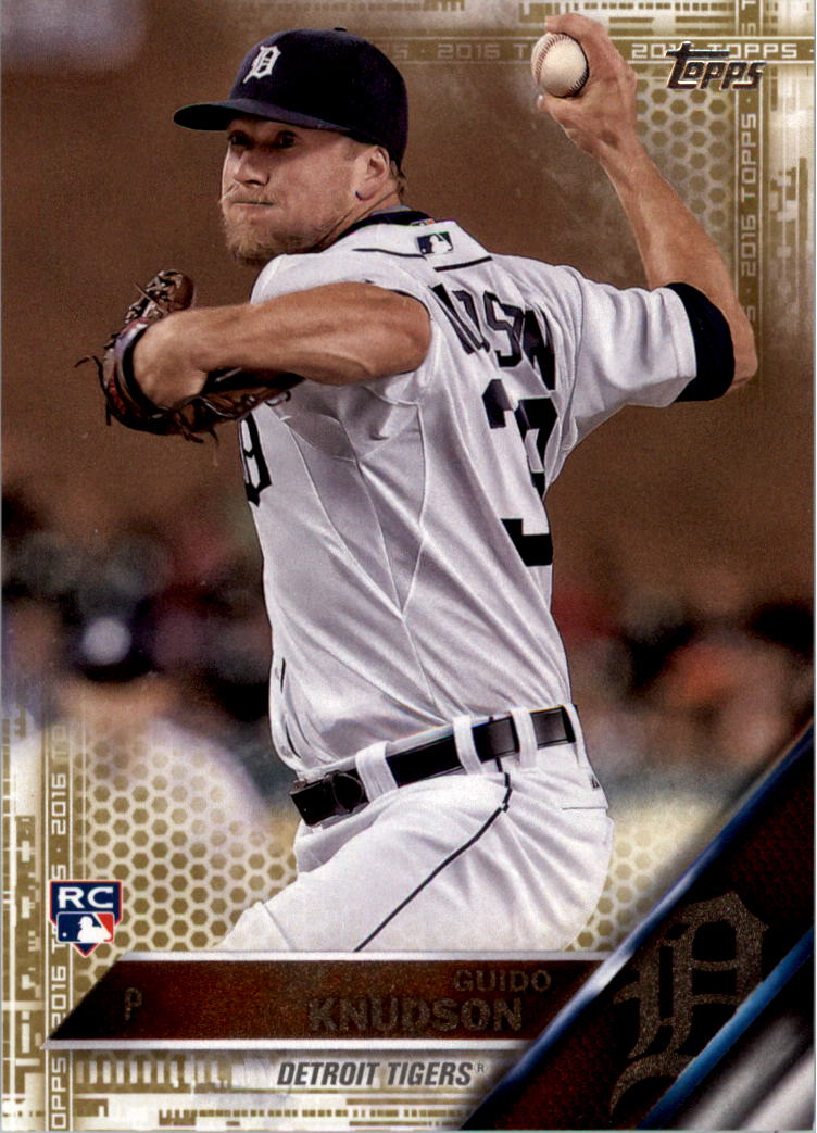 2016 Topps Gold #490 Guido Knudson