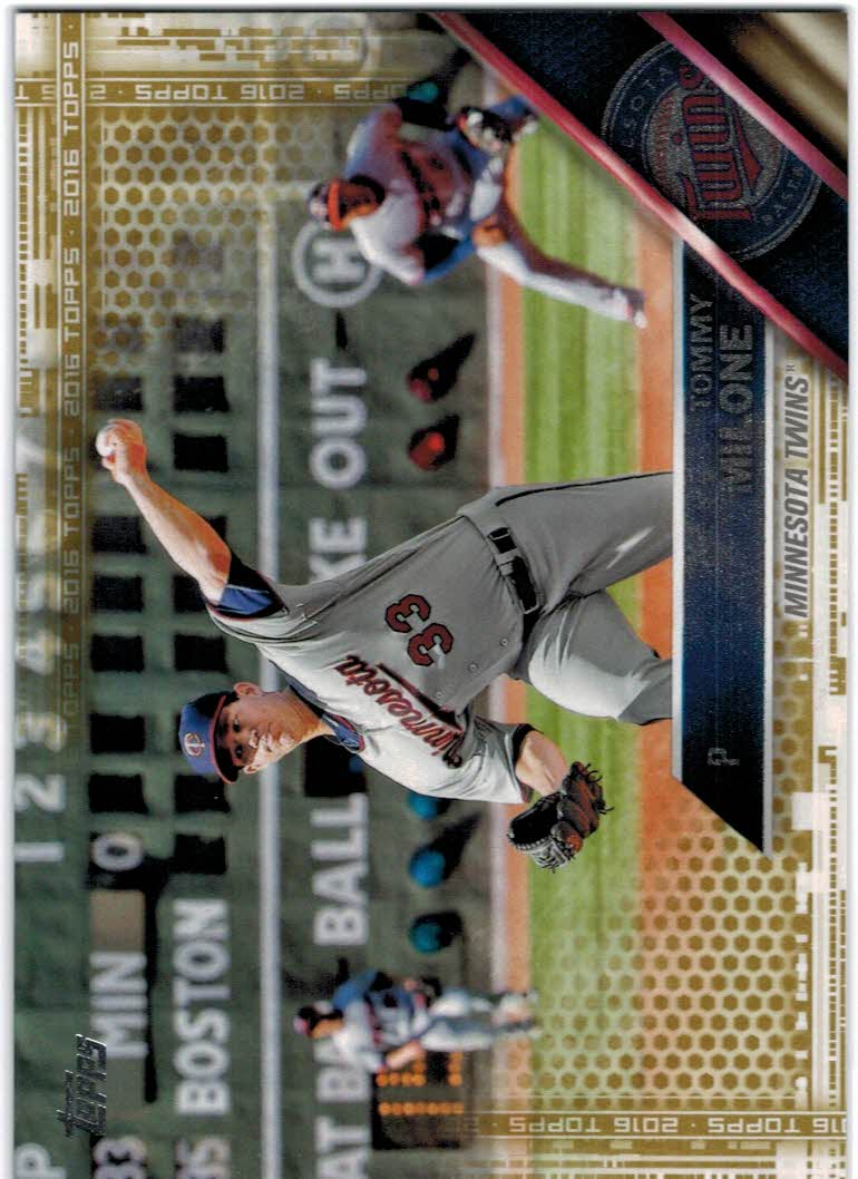 2016 Topps Gold #624 Tommy Milone