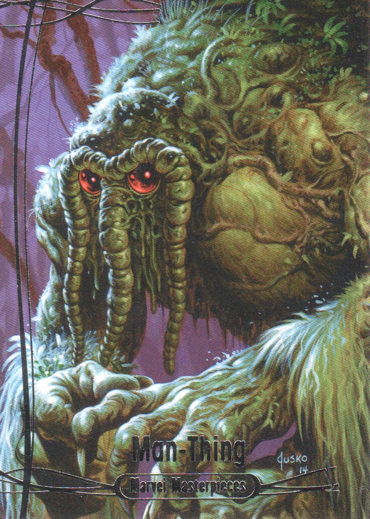 2016 SkyBox Marvel Masterpieces #30 Man-Thing/1999
