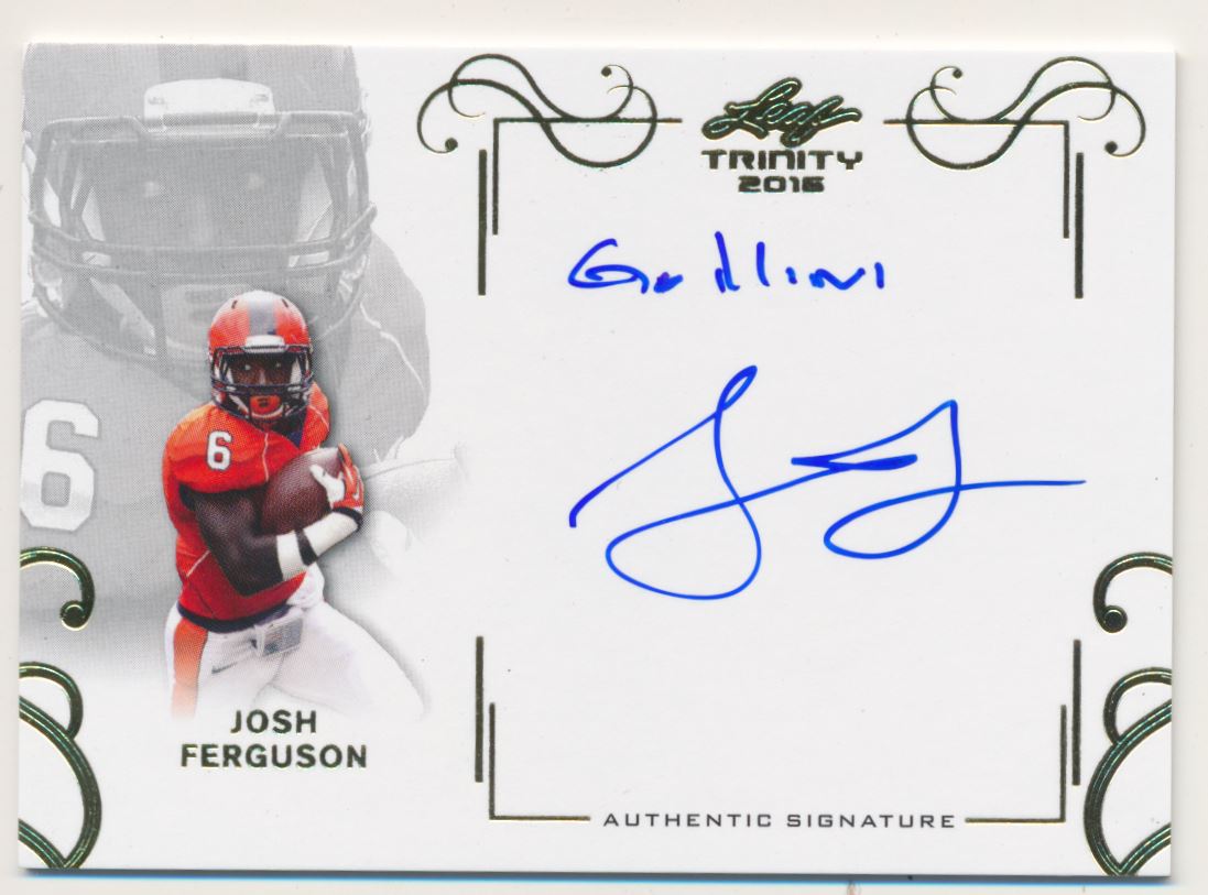 2016 Leaf Trinity #AJF1 Josh Ferguson