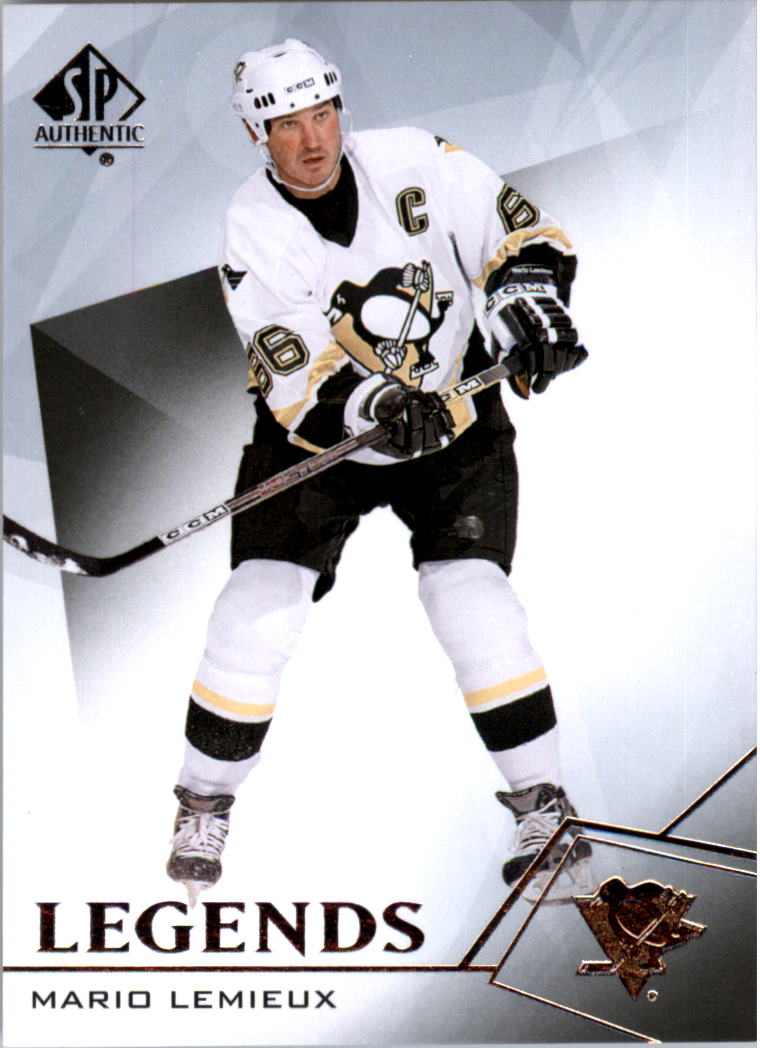 2015-16 SP Authentic #124 Mario Lemieux - HKY | eBay