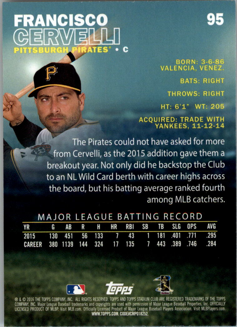 2016 Stadium Club Gold Baseball Card Pick (Inserts) - Picture 75 of 217