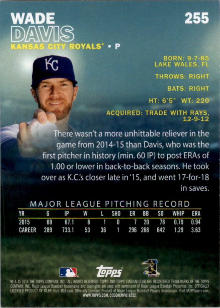 2016 Stadium Club Gold Baseball Card Pick (Inserts) - Picture 191 of 217