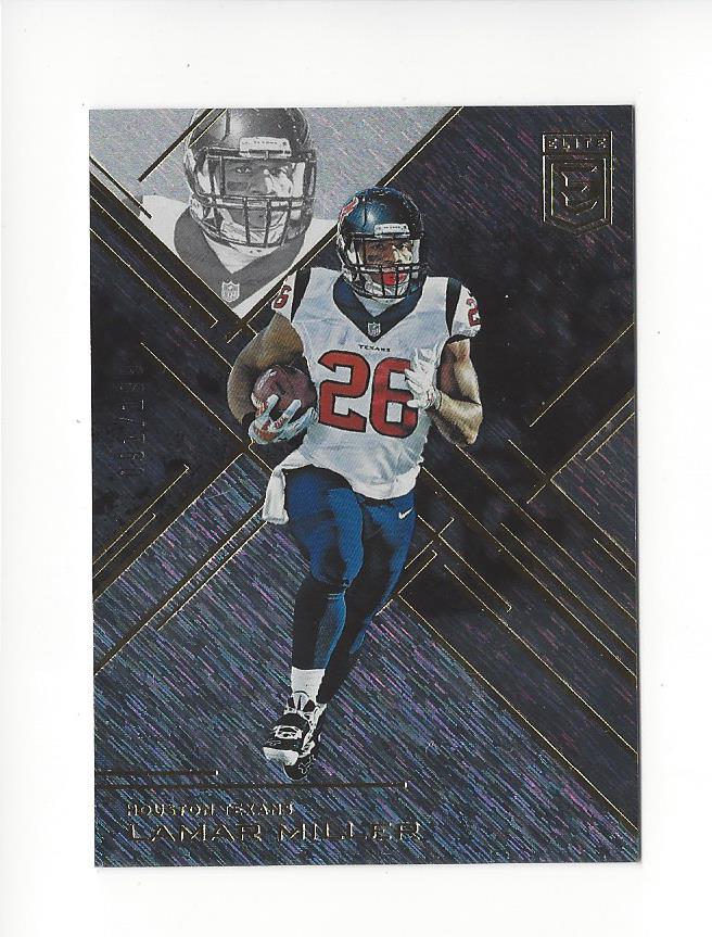 2016 Elite Black #41 Lamar Miller