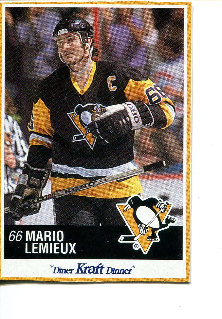 1990-91 Kraft #29 Mario Lemieux