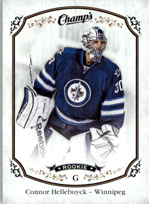 2015-16 Upper Deck Champ's #264 Connor Hellebuyck SP RC